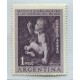ARGENTINA 1956 GJ 1072a ESTAMPILLA CON VARIEDAD CATALOGADA NUEVA CON GOMA U$ 20